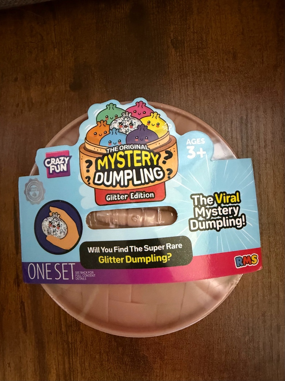 RARE RMS Crazy Fun Mystery Dumpling Glitter Edition - Pink